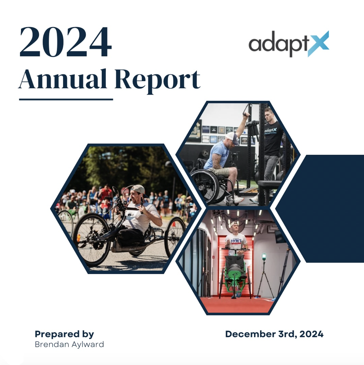 2024 AdaptX Annual Report Cover